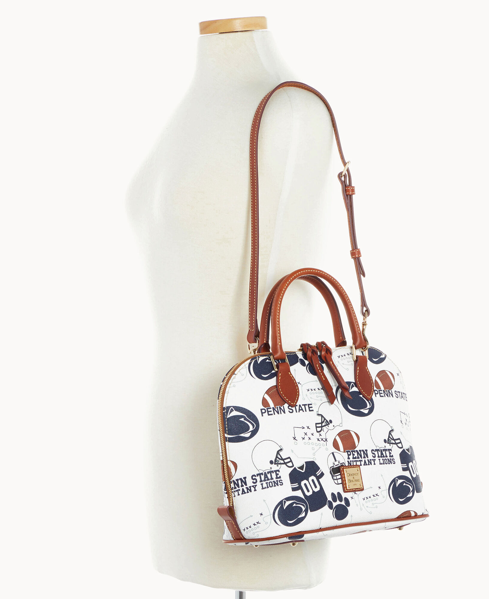 Dooney and bourke penn state wallet top
