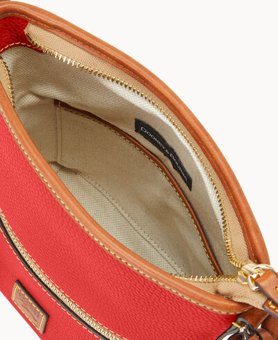 Pebble Grain Small Zip Sac