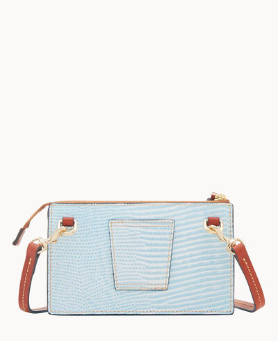 Embossed Lizard Gingy Crossbody