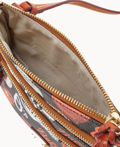 MLB Orioles North South Triple Zip Crossbody