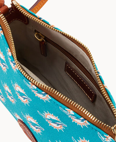 NFL Dolphins Crossbody Pouchette