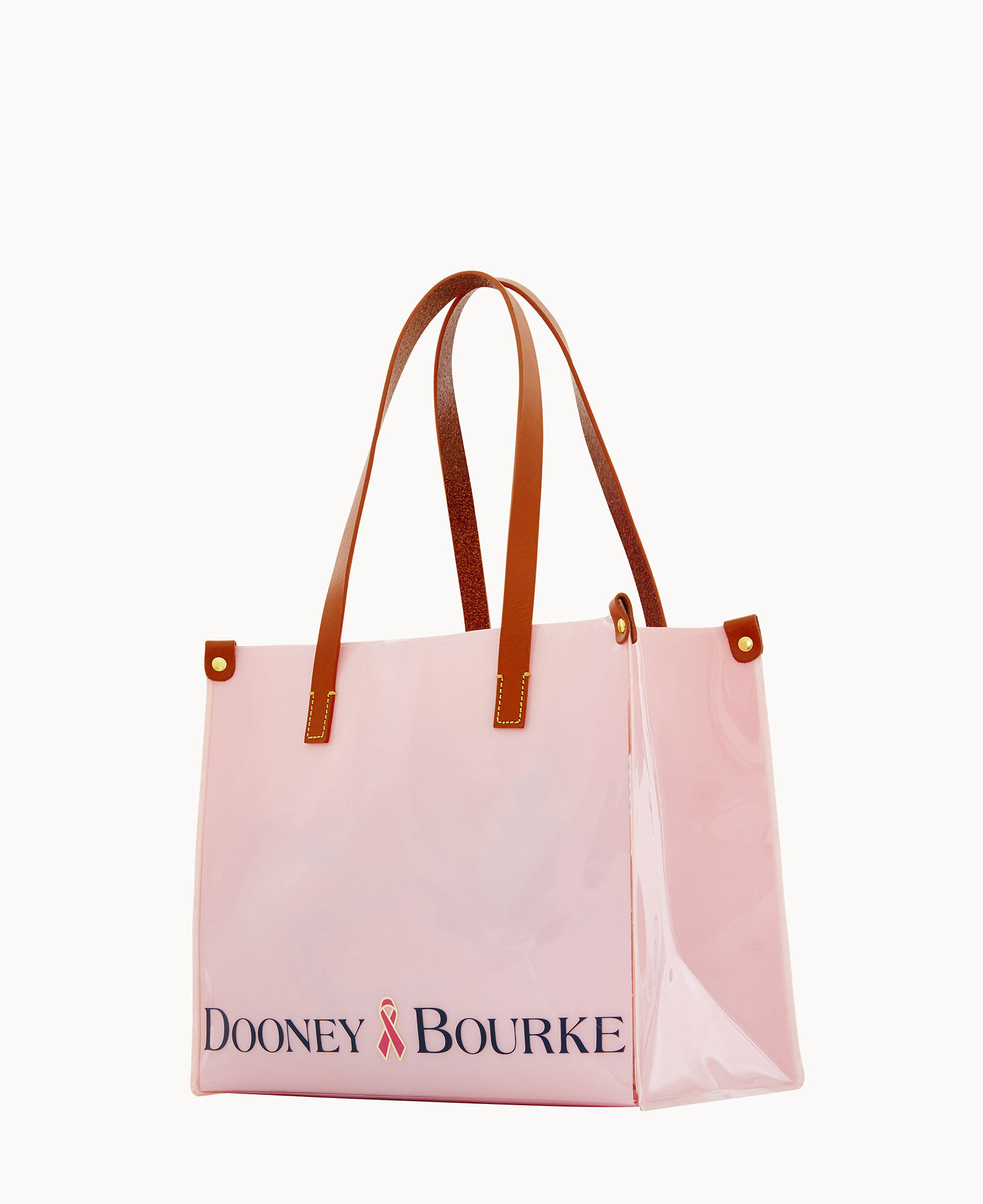 Dooney and bourke pink tote outlet