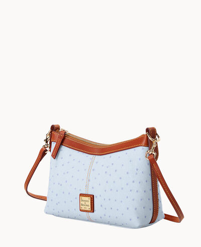 Ostrich Crossbody Pouch