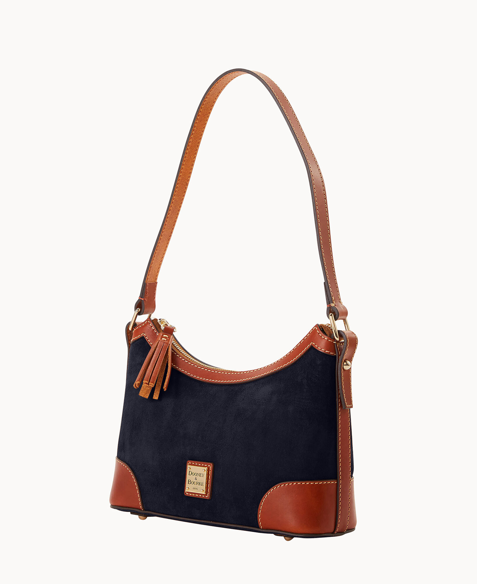 Dooney best sale suede hobo