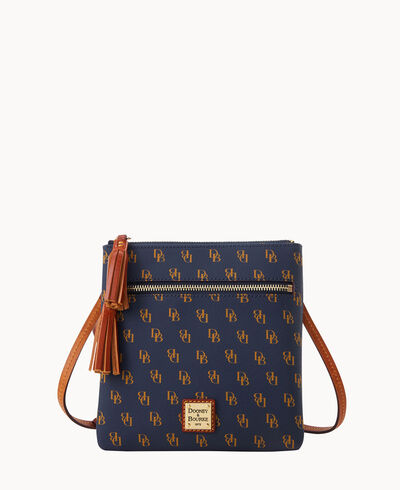Gretta Double Zip Tassel Crossbody