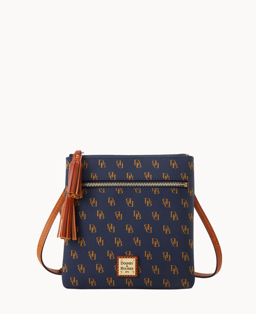 Gretta Double Zip Tassel Crossbody