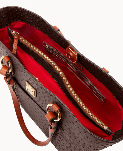 Ostrich Tammy Tote