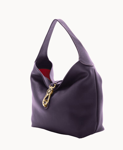 Pebble Grain Logo Lock Sac