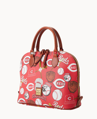 MLB Reds Zip Zip Satchel