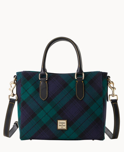 Tartan Top Handle Tote