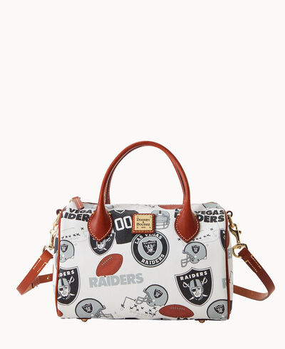 NFL Raiders Barrel Satchel