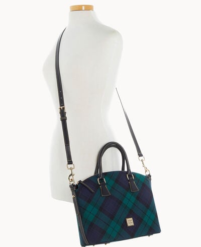 Tartan Domed Satchel