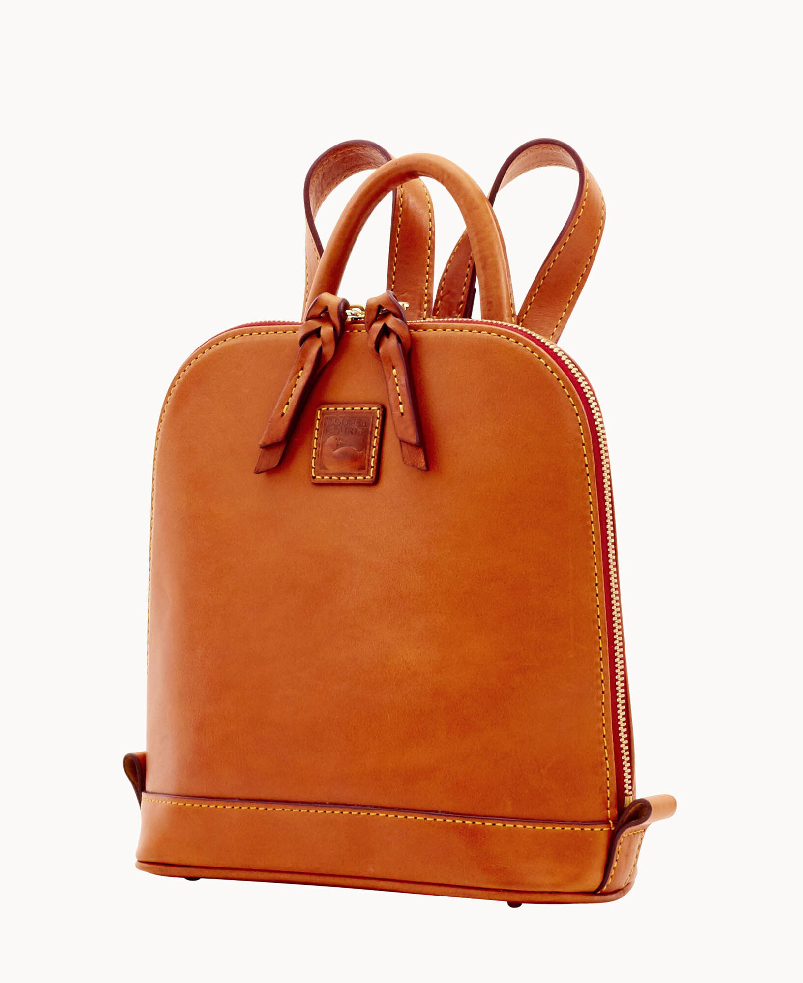 Dooney Bourke Women s Florentine Small Zip Pod Backpack in Natural