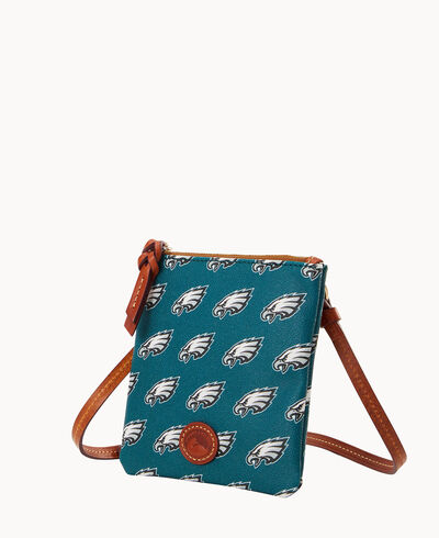 NFL Eagles Small North South Top Zip Crossbody
