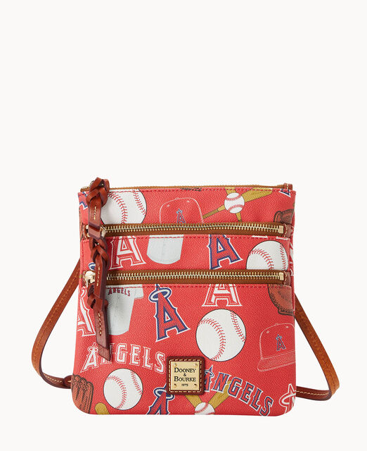 MLB Angels North South Triple Zip Crossbody