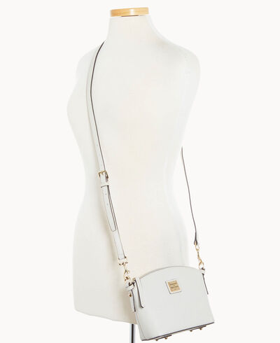 Saffiano Mini Domed Crossbody