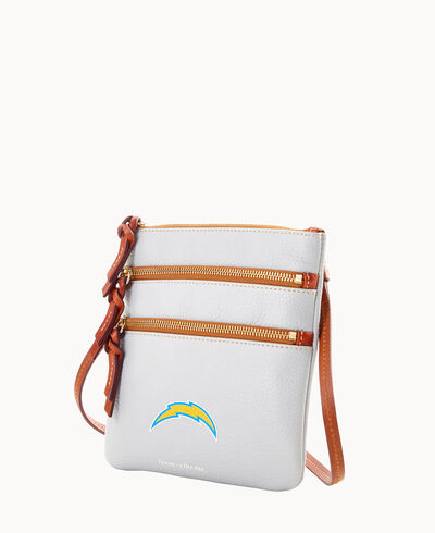 NFL Chargers Triple Zip Crossbody
