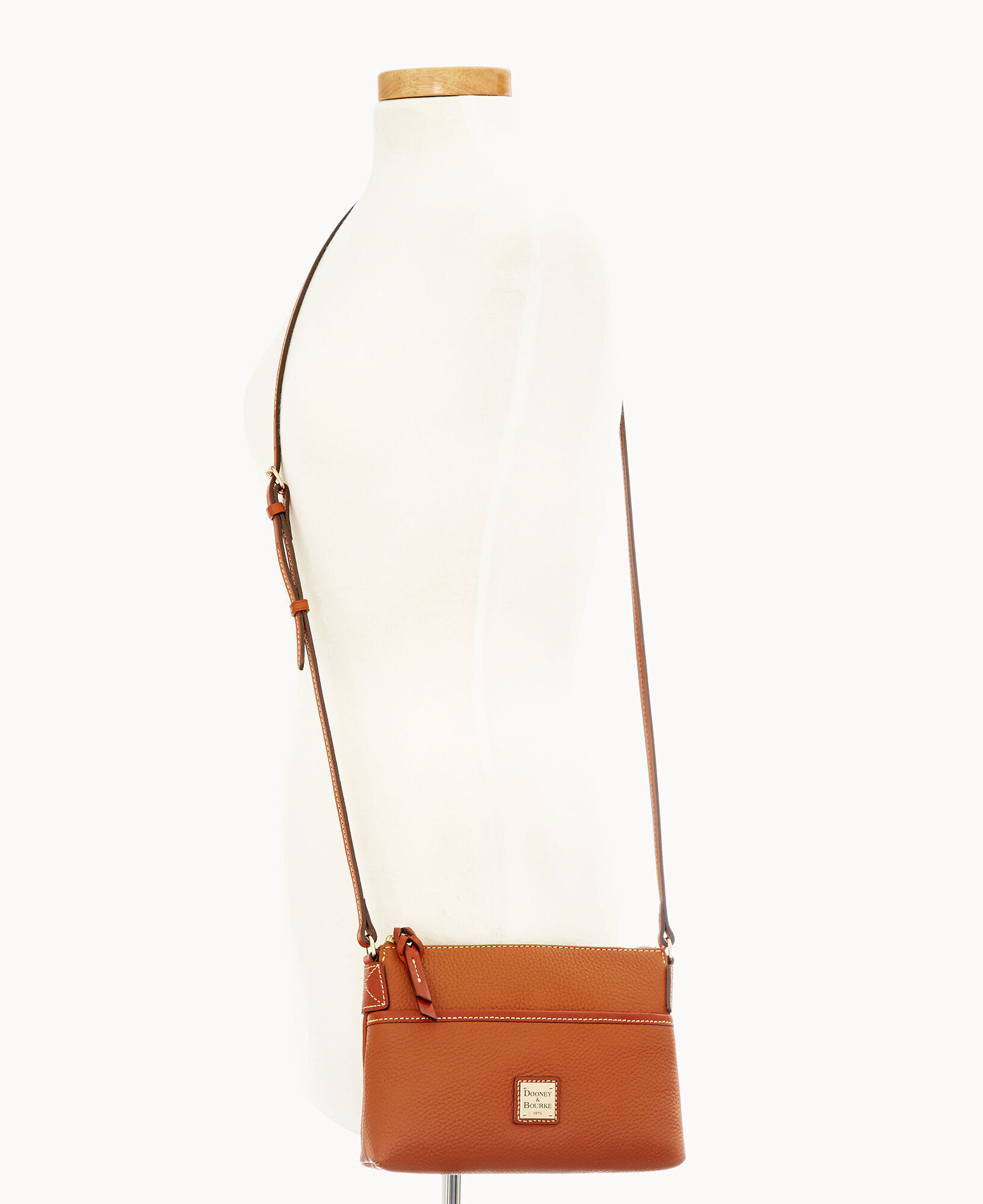Dooney & bourke new arrivals ginger pebble leather pouchette