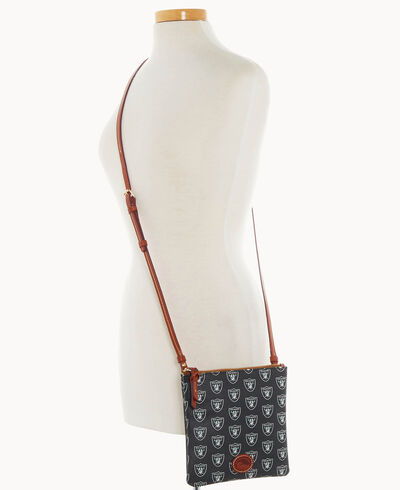 NFL Raiders North South Top Zip Crossbody