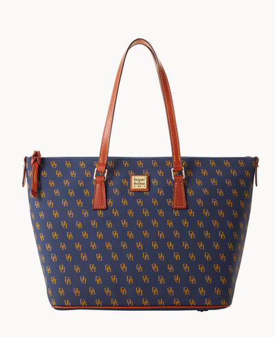 Gretta Zip Top Shopper