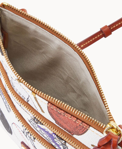 MLB Rockies N S Triple Zip Crossbody