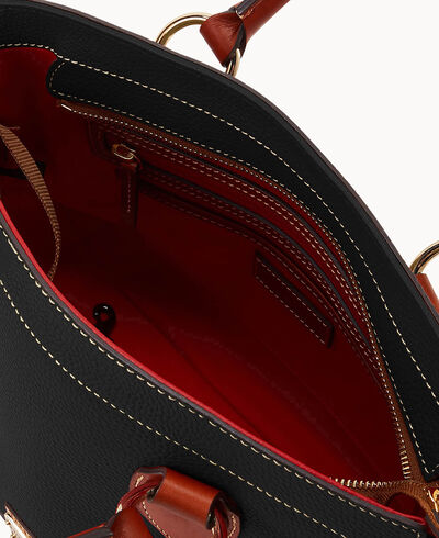 Pebble Grain Short Handle Shopper