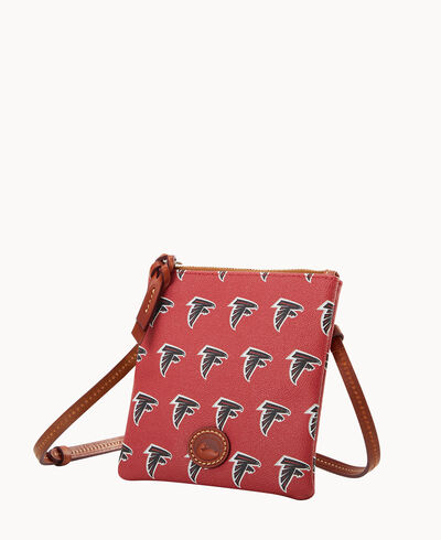 NFL Falcons Small North South Top Zip Crossbody