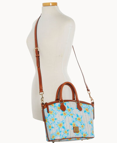 Plumeria Domed Satchel