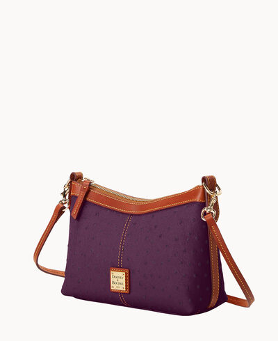 Ostrich Crossbody Pouch