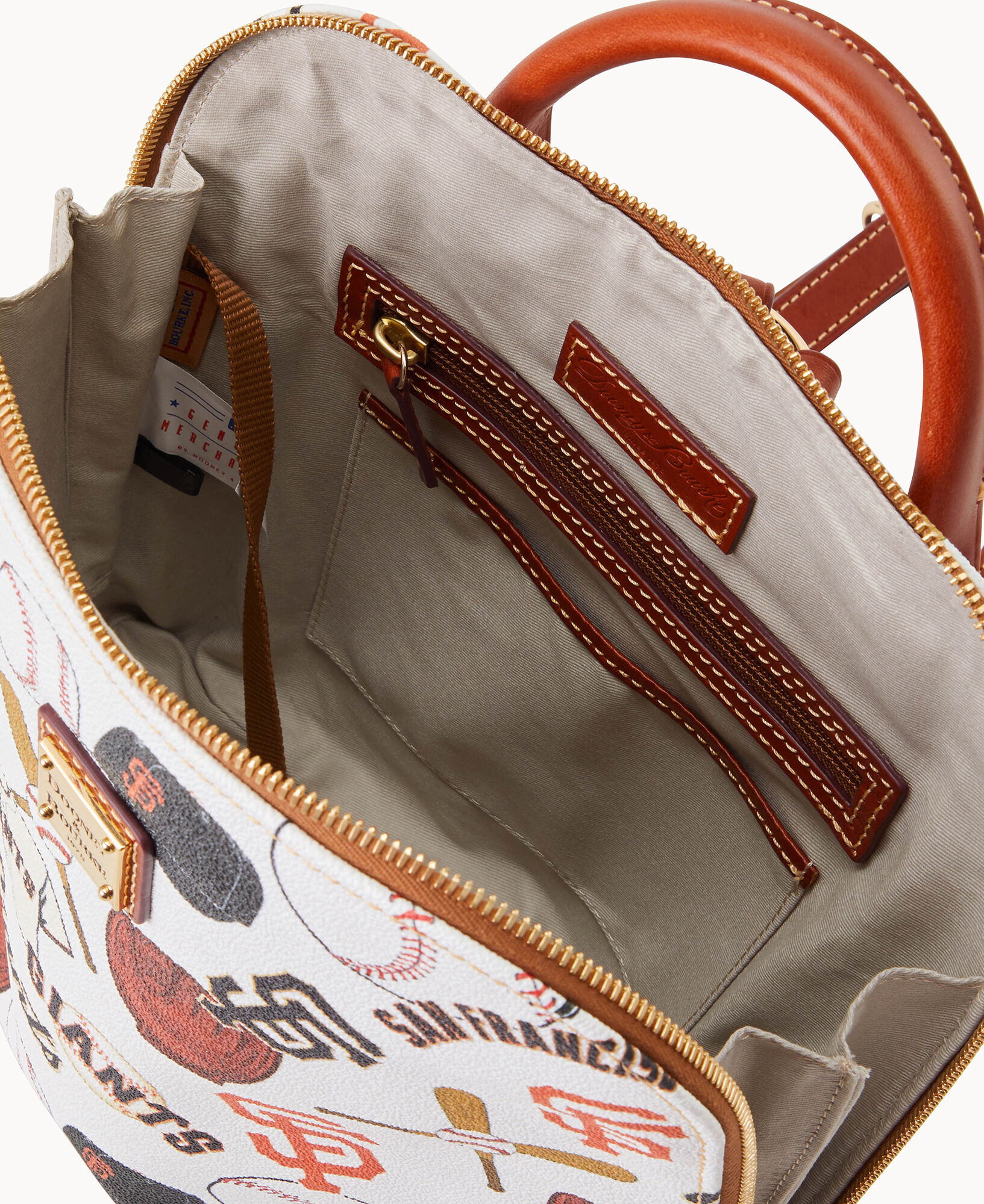 Dooney & Bourke MLB Giants Zip Pod Backpack