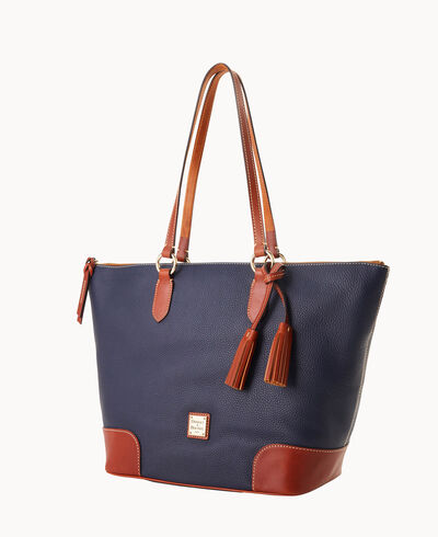 Pebble Grain Career Tote