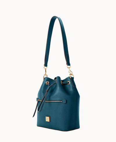 Saffiano Drawstring