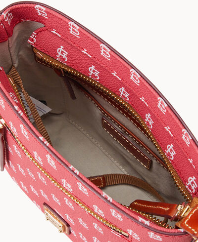 MLB Cardinals Small Zip Crossbody