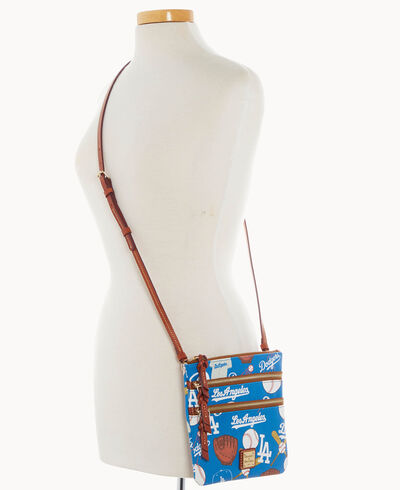 MLB Dodgers North South Triple Zip Crossbody