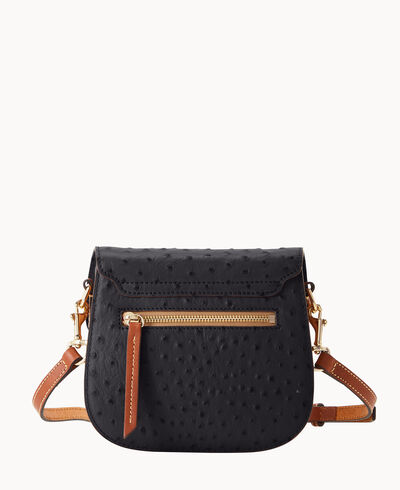 Ostrich Saddle Bag