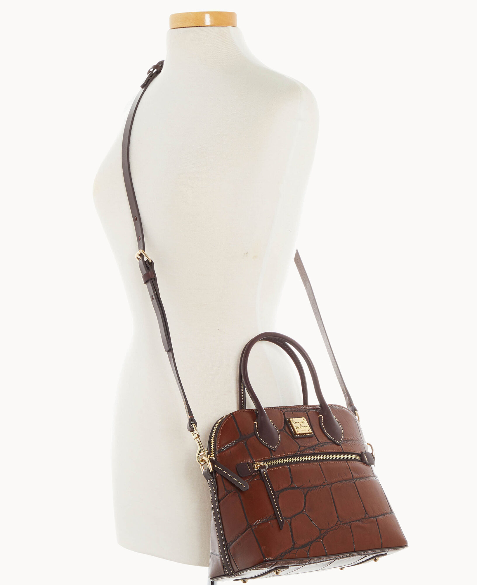 Dooney and bourke small domed sale satchel