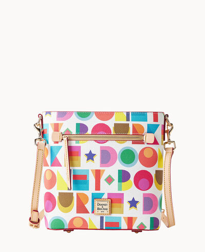 Art Deco Zip Crossbody