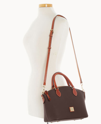 Pebble Grain Geena Satchel