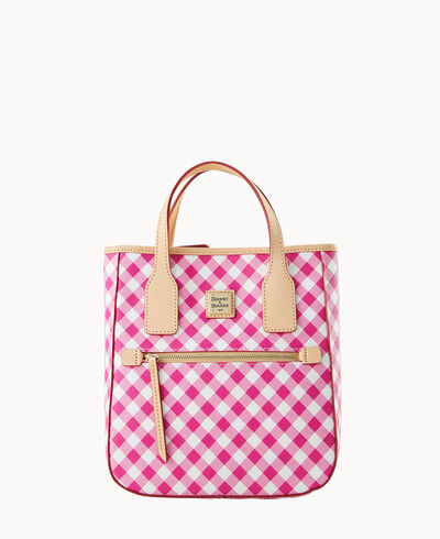 Gingham II Small Handle Tote
