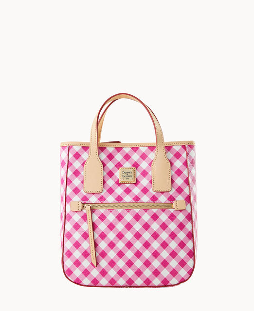 Gingham II Small Handle Tote
