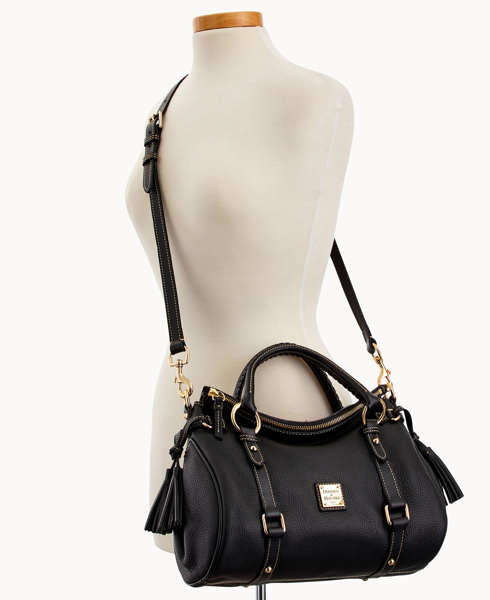 Dooney Bourke Pebble Grain Satchel