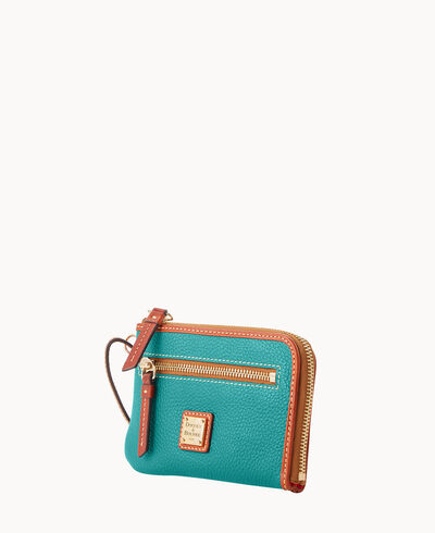 Pebble Grain Multi Functional Zip Around