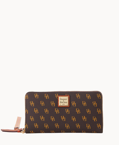 Gretta Large Zip Around Wristlet