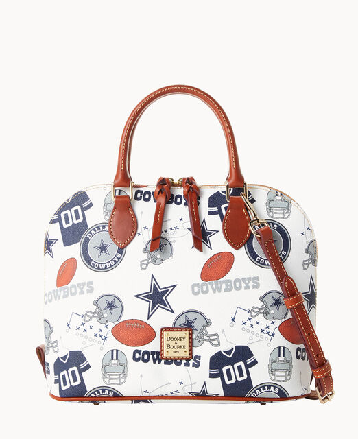 Dooney & Bourke Dallas Cowboys Signature Small Zip Crossbody Purse