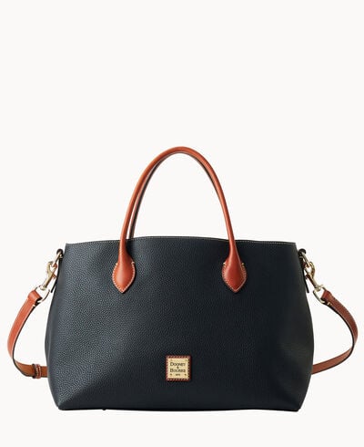 Pebble Grain Large Handle Tote