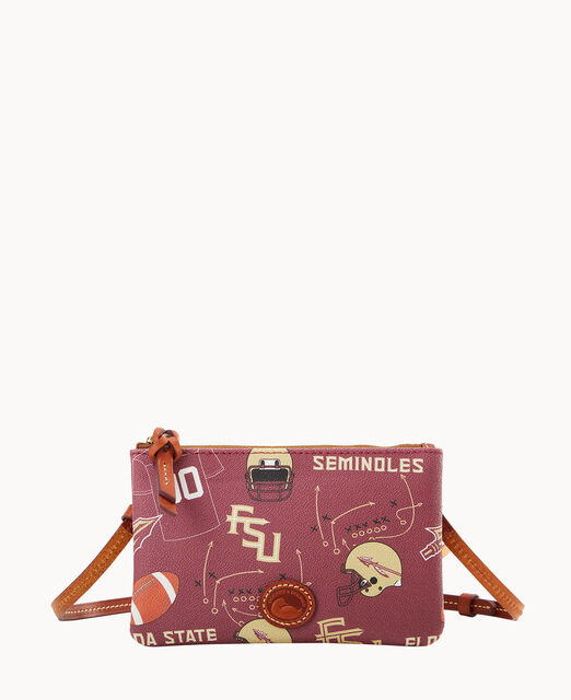 Collegiate Florida State University Top Zip Crossbody