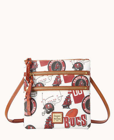 NFL Buccaneers North South Triple Zip Crossbody