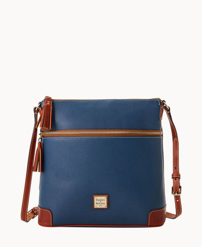 Pebble Grain Large Tassel Crossbody