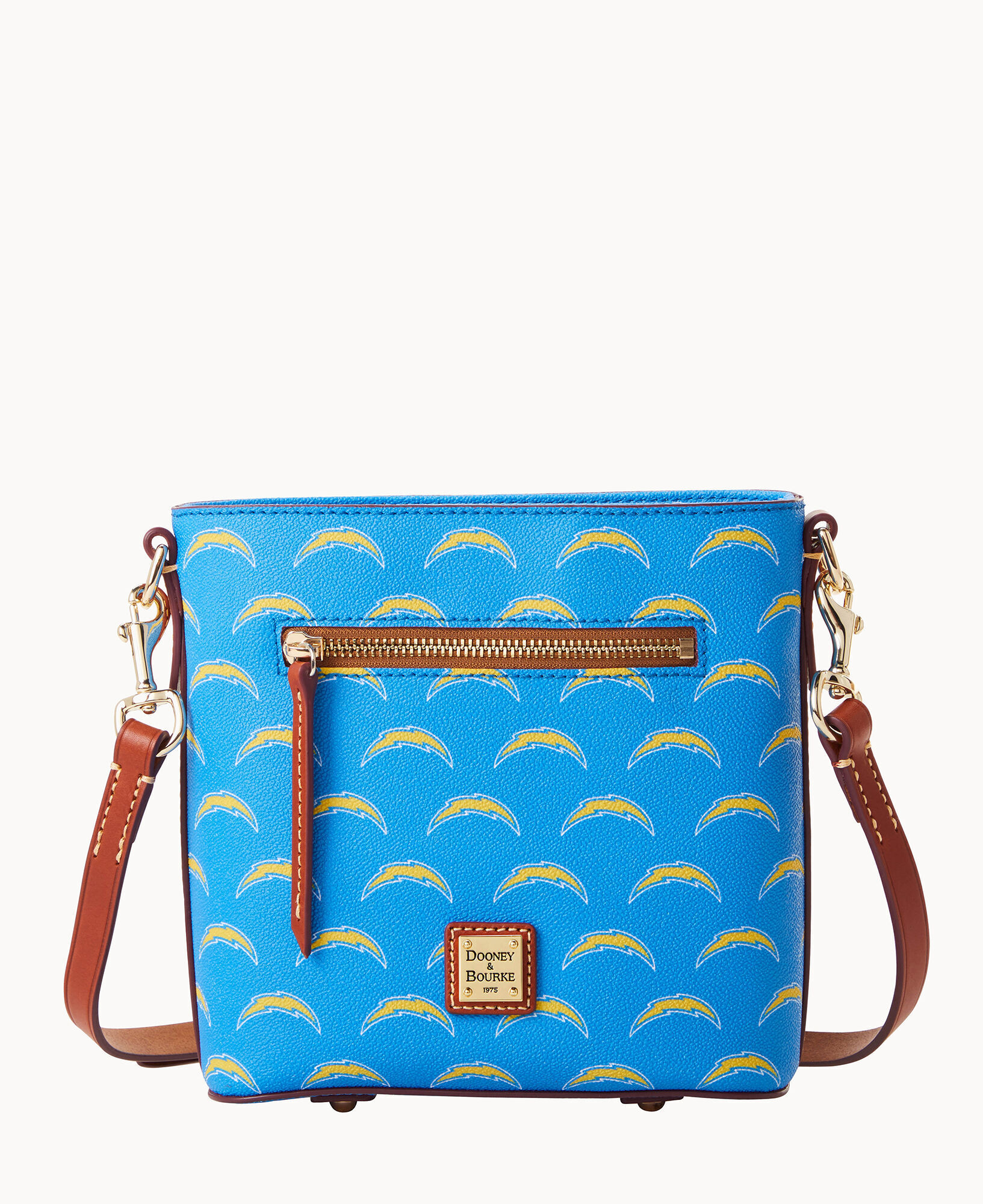 Dooney Bourke NFL Chargers Small Zip Crossbody