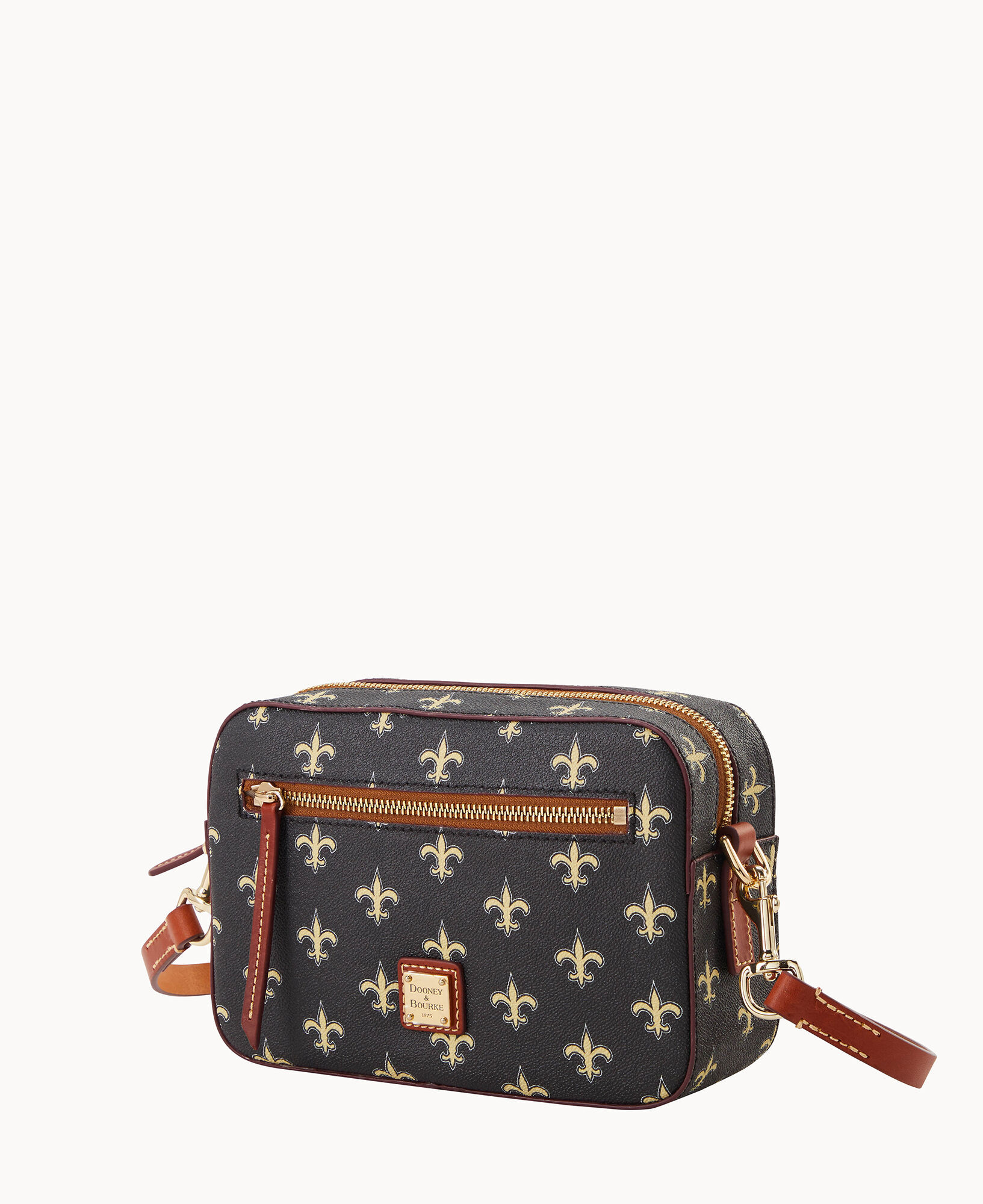 NFL Saints Camera Zip Crossbody
